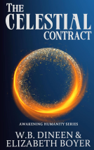 book cover for The Celestial Contract