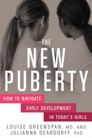 book cover for The New Puberty