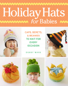 book cover for Holiday Hats for Babies