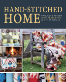 book cover for Hand-Stitched Home