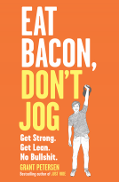 book cover for Eat Bacon, Don't Jog