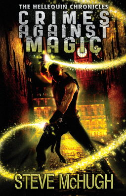 book cover for Crimes Against Magic