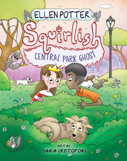 book cover for Central Park Ghost