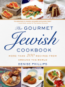 book cover for The Gourmet Jewish Cookbook