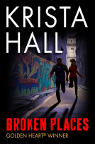 book cover for Broken Places