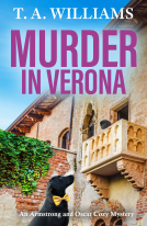 book cover for Murder in Verona
