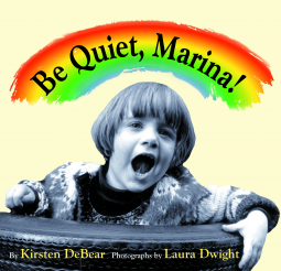 book cover for Be Quiet, Marina!