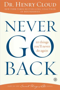 book cover for Never Go Back