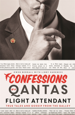 book cover for Confessions of a Qantas Flight Attendant
