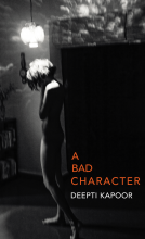 book cover for A Bad Character