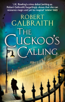 book cover for The Cuckoo's Calling
