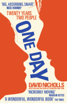 book cover for One Day