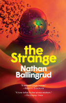 book cover for The Strange