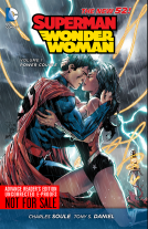 book cover for Superman/Wonder Woman Vol. 1: Power Couple (The New 52)