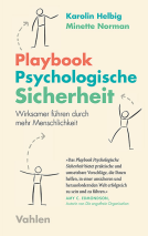 Buchcover für Playbook Psychologische Sicherheit