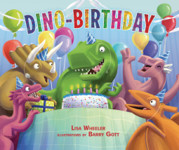 book cover for Dino-Birthday