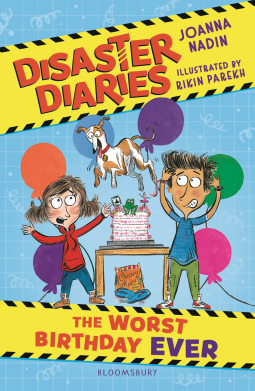 book cover for Disaster Diaries: The Worst Birthday Ever
