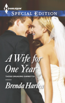 book cover for A Wife for One Year