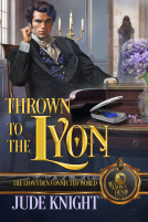 book cover for Thrown to the Lyon