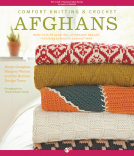 book cover for Comfort Knitting & Crochet: Afghans