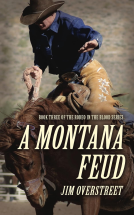 book cover for A Montana Feud