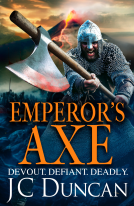 book cover for Emperor’s Axe