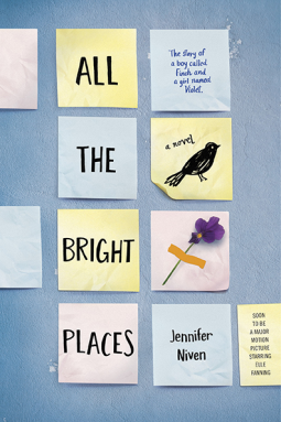 book cover for All the Bright Places