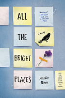 book cover for All the Bright Places