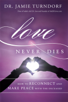 book cover for Love Never Dies