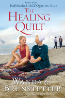 book cover for The Healing Quilt