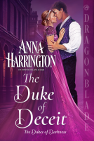 book cover for The Duke of Deceit