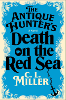 book cover for The Antique Hunter's Death on the Red Sea