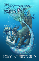 book cover for The Merman and the Barbarian Pirate