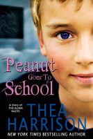 book cover for Peanut Goes to School