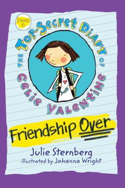 book cover for THE TOP SECRET DIARY OF CELIE VALENTINE
