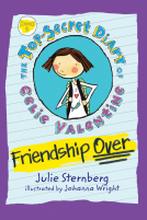 book cover for THE TOP SECRET DIARY OF CELIE VALENTINE
