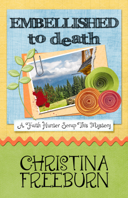 book cover for EMBELLISHED TO DEATH