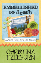 book cover for EMBELLISHED TO DEATH