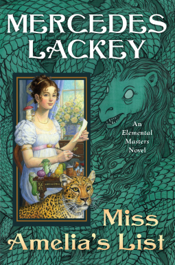 book cover for Miss Amelia's List