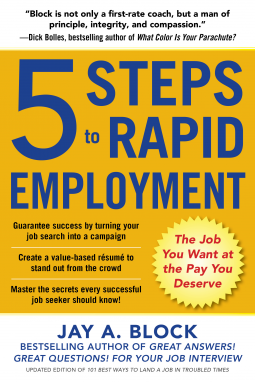 book cover for 5 Steps to Rapid Employment