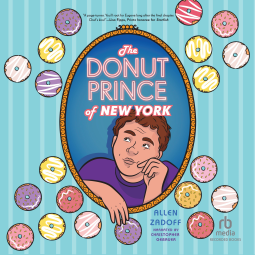 book cover for The Donut Prince of New York