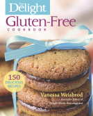 book cover for The Delight Gluten-Free Cookbook
