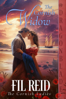 book cover for The Cornish Widow