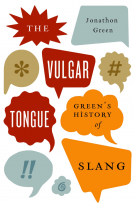book cover for The Vulgar Tongue