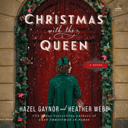 book cover for Christmas with the Queen