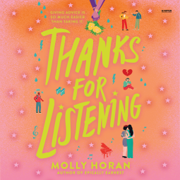 book cover for Thanks for Listening