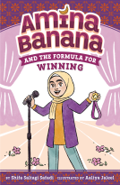 book cover for Amina Banana and the Formula for Winning