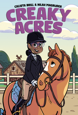 book cover for Creaky Acres: A Graphic Novel
