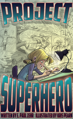 book cover for Project Superhero