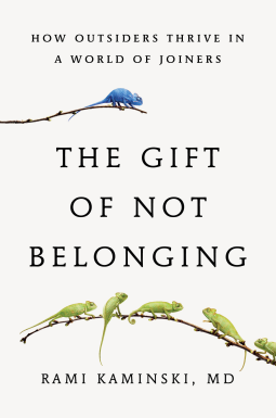 book cover for The Gift of Not Belonging